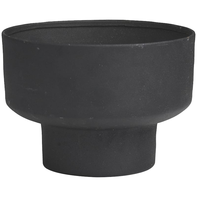 Metal Scented Matte 50 oz 3 Wick Decorative Candle with White Wax - Black, Gray, Light Brown, White - Roche River Decor