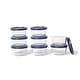 preview thumbnail 12 of 32, Glass Food Storage Containers Set - Round, 1-Cup (8oz) BPA-Free, Microwave & Oven Safe, Airtight Lids