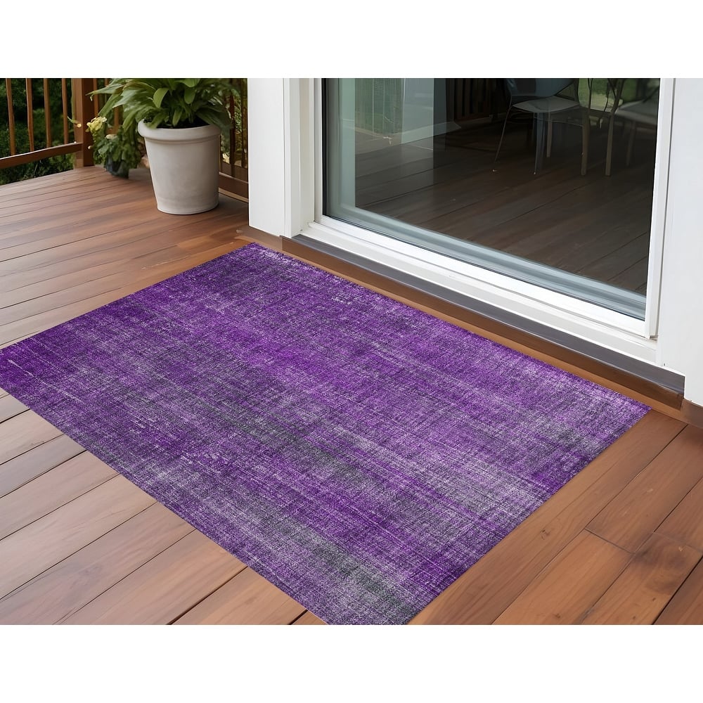 Lamo Stripe Weather Resistant Classic Meets Modern Outdoor Rug