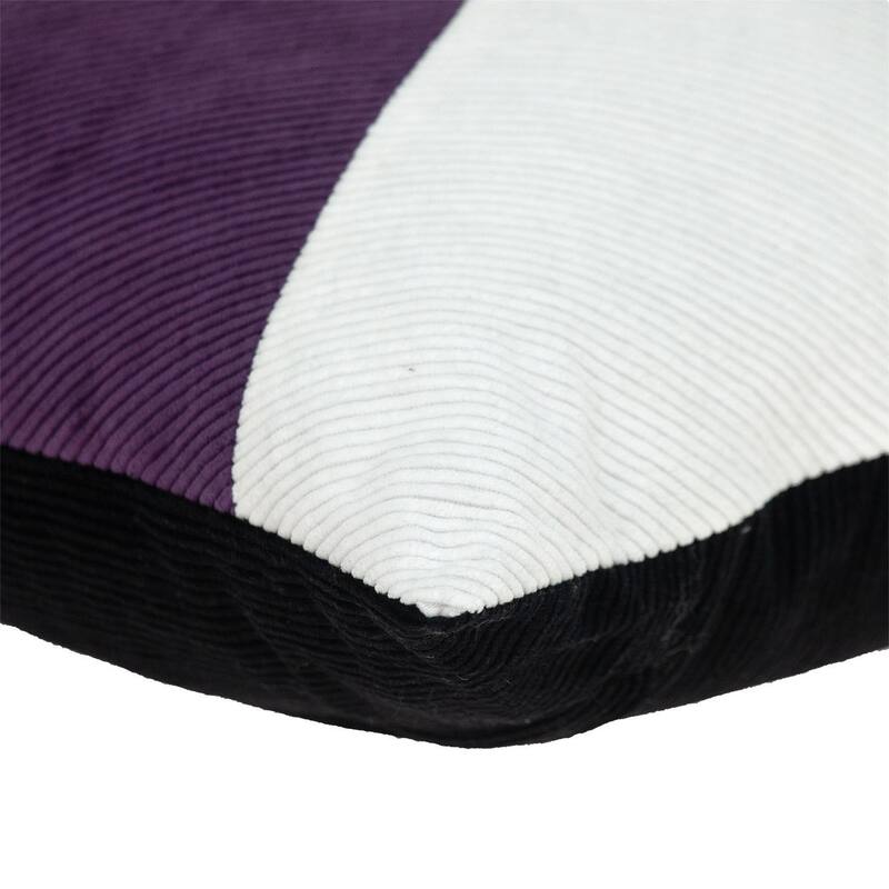 Multicolor Charcoal Highlight Soft Touch Throw Pillow
