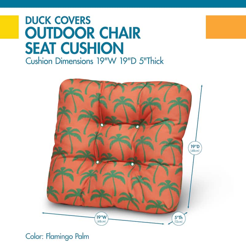 Duck Covers Indoor/ Outdoor Seat Cushions (Set of 2)