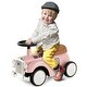 preview thumbnail 8 of 25, Kids Sit to Stand Vehicle with Working Steering Wheel and Under Seat Storage - 23" x 10.5" x 13.5" (L x W x H)
