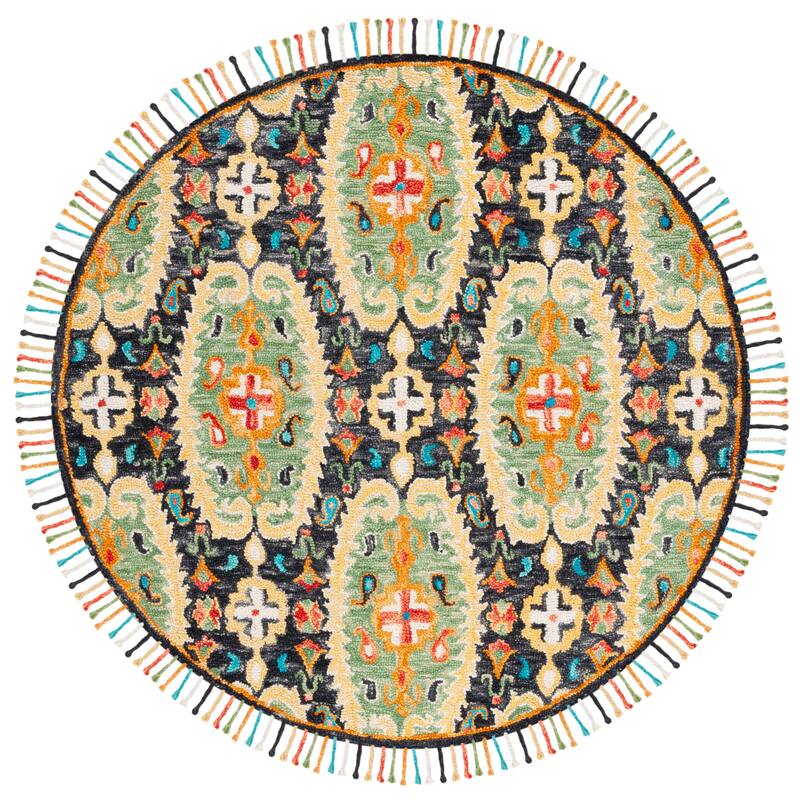 SAFAVIEH Handmade Blossom Hellevi Modern Floral Wool Rug