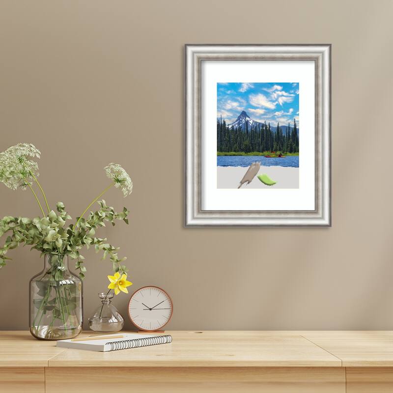 Salon Silver Narrow Picture Frame, Photo Frame, Artwork Frame