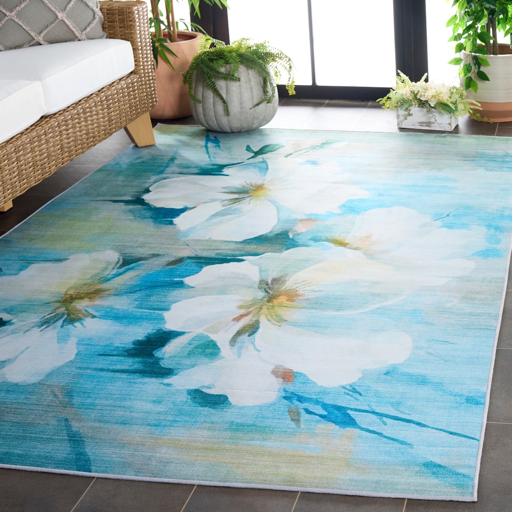 SAFAVIEH Tacoma Frania Machine Washable & Slip Resistant Rug