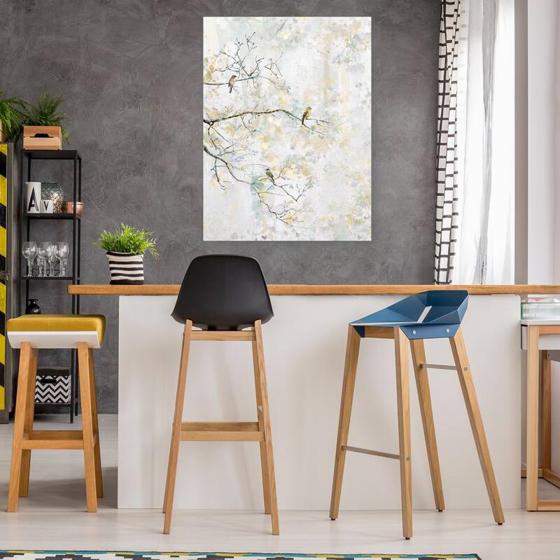 Perched III By Studio Arts Canvas Art Print
