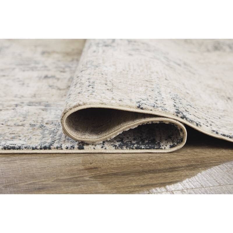 Signature Design by Ashley Gentor Blue/Ivory Rug