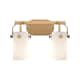 Option Brushed Brass / Matte White