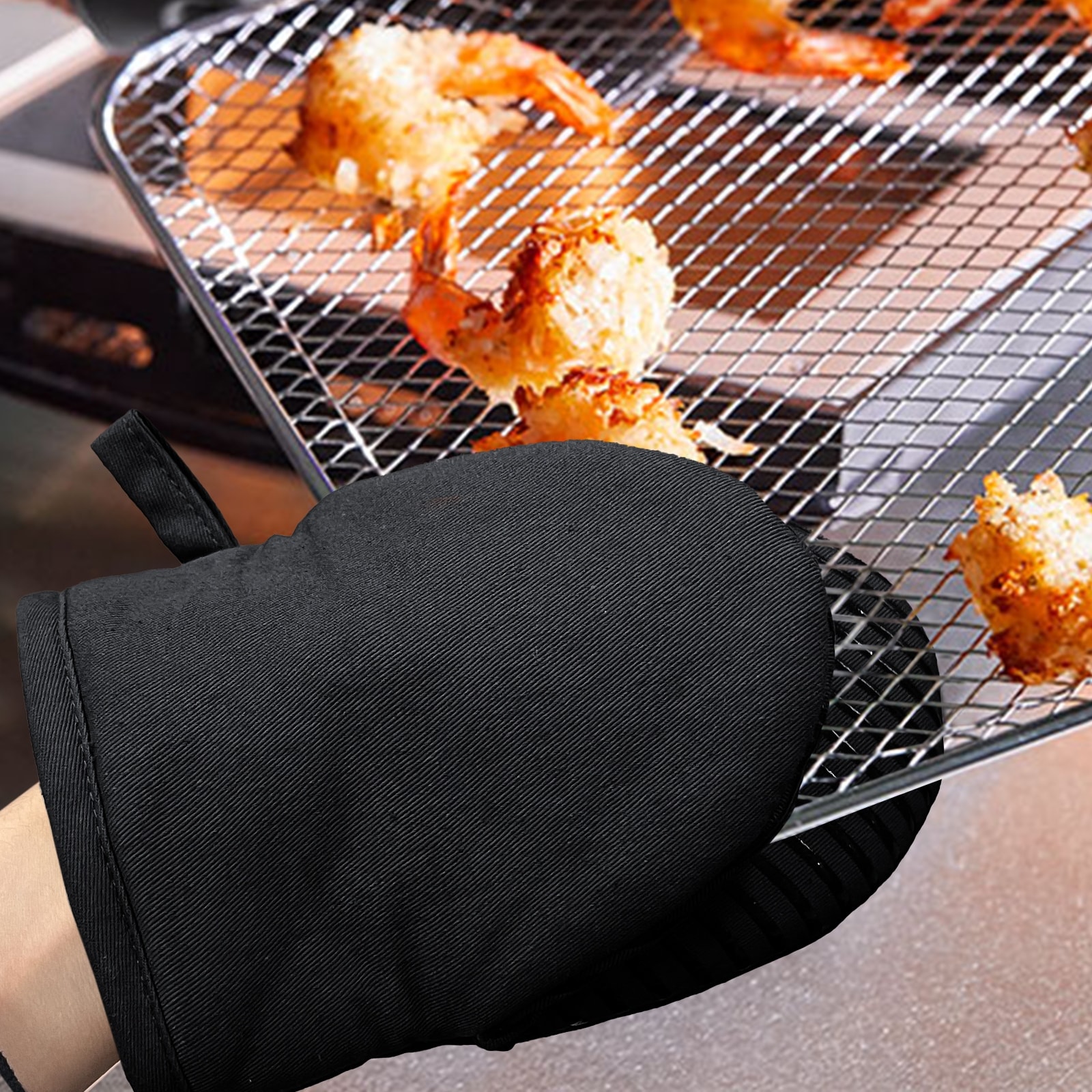 Silicon Print Mini Mitt-Pair
