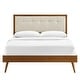 preview thumbnail 15 of 48, Willow Full Wood Platform Bed With Splayed Legs
