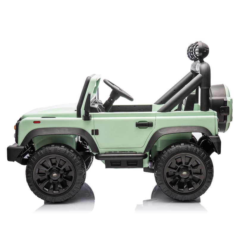 Electric Ride-On Land Rover Defender 90 for Kids Ages 3-7 Realistic 24V Battery Powered Car Ideal Holiday Gift