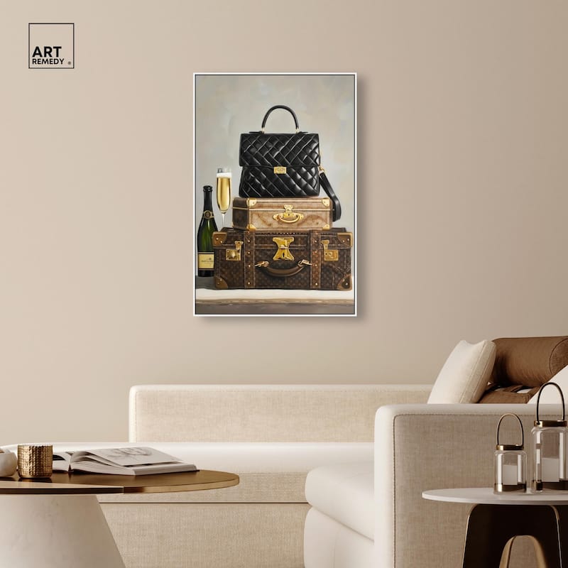 Getaway Necessities Canvas by Art Remedy