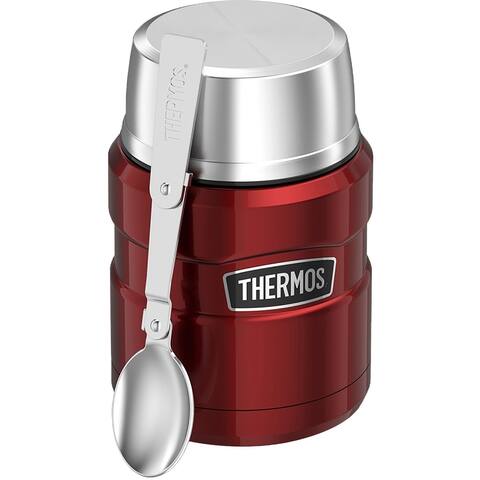 Thermos 16 oz. Stainless King Vacuum Insulated Food Jar - Cranberry
