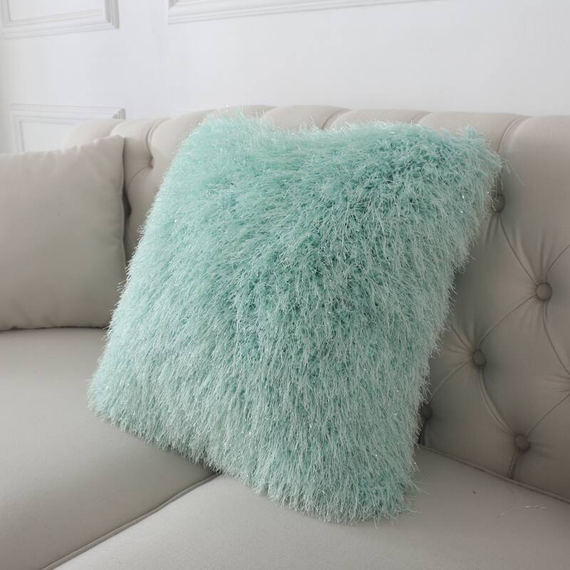 Manhattan Collection Shag Pillow