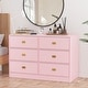 preview thumbnail 7 of 6, Dresser for Bedroom with 6 Drawers