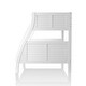 preview thumbnail 10 of 8, Jasmine Transitional Twin-over-Full Solid Wood Bunk Bed with Angled Ladder Taylor & Olive