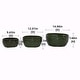 preview thumbnail 4 of 10, 3-Piece Ceramic Planter Set, Modern Indoor & Outdoor Flowerpots