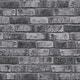 preview thumbnail 7 of 18, Galerie Wallcoverings Bricks and More Collection Brick Weathered Effect Matte Finish Vinyl on Non-woven Wallpaper Roll 33-feet long x 21-inches wide - Dark Grey