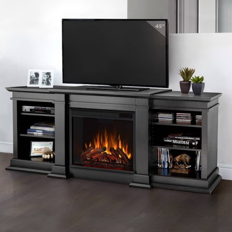 Fresno 72" Media Electric Fireplace by Real Flame