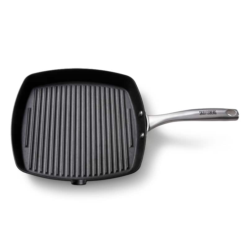 Skottsberg 11 in. Cast Iron Grill Pan