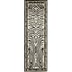 preview thumbnail 3 of 12, SAFAVIEH Handmade Rodeo Drive Kiyomi Mid-Century Modern Abstract Wool Rug 2'6" x 8' Runner - Black/White - Runner