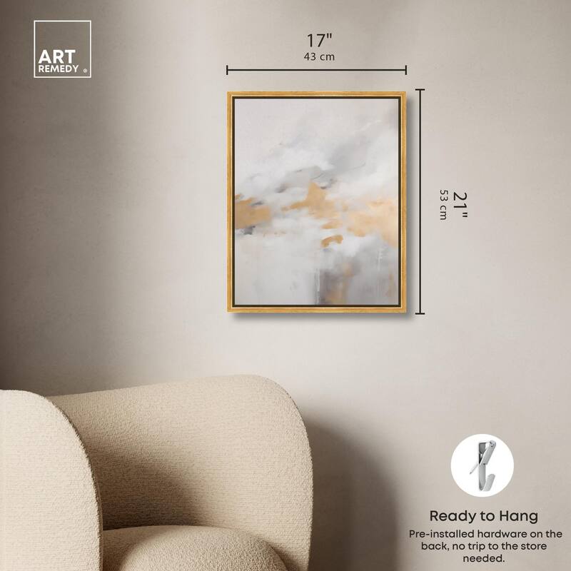 Mellowed Mist II Canvas by Art Remedy