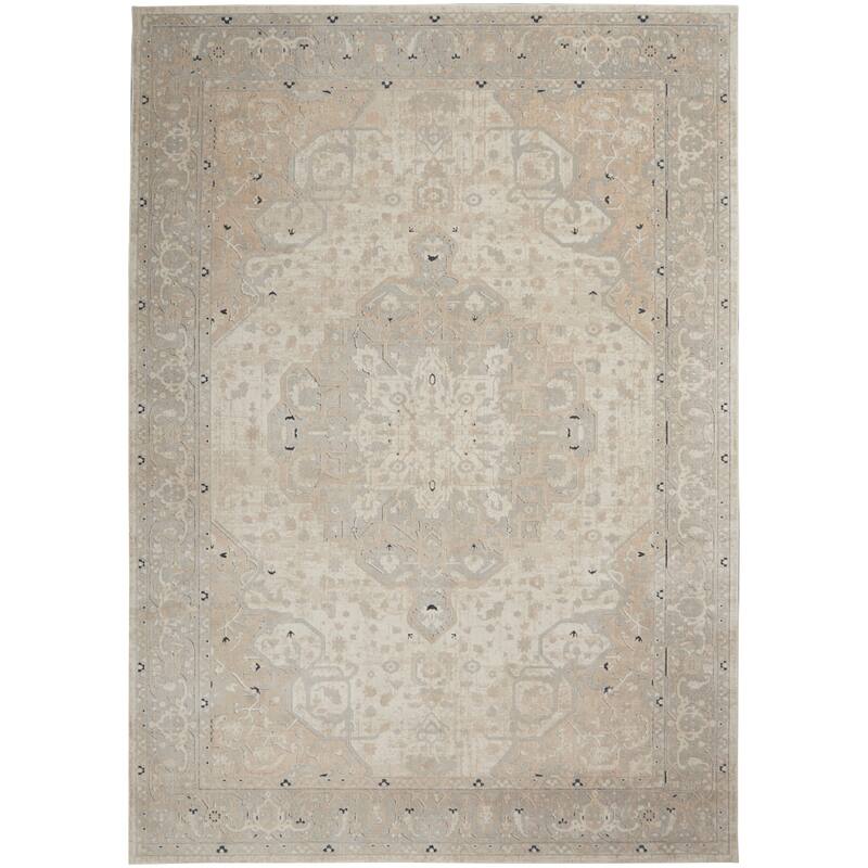 Malta Vintage Bordered Area Rug