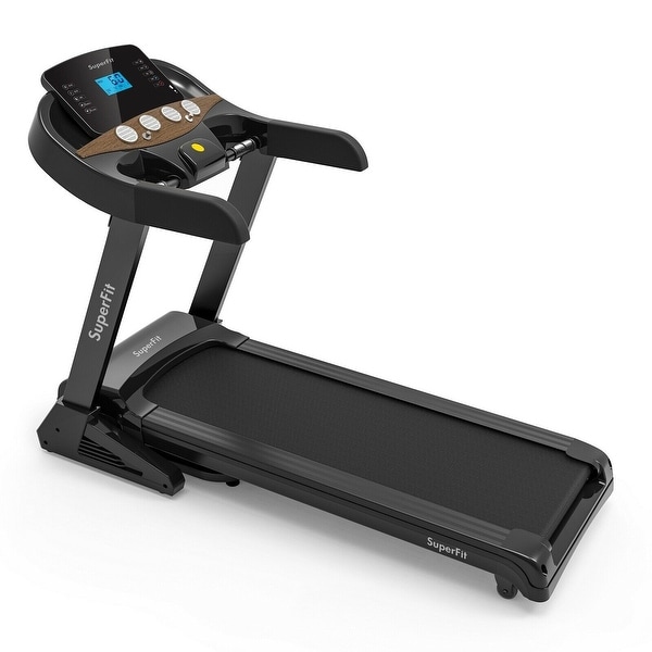 Folding treadmill sales with electric incline