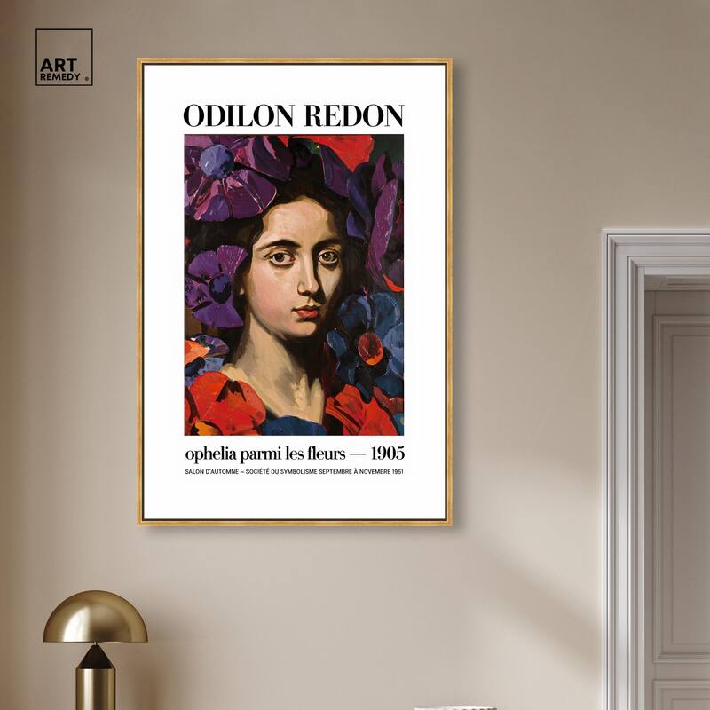 Vision of Ophelia Canvas by Art Remedy