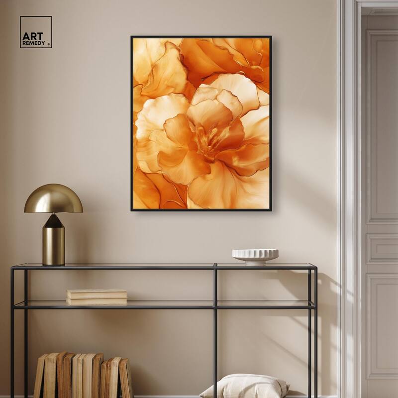 Sunlit Bloom I Canvas by Art Remedy