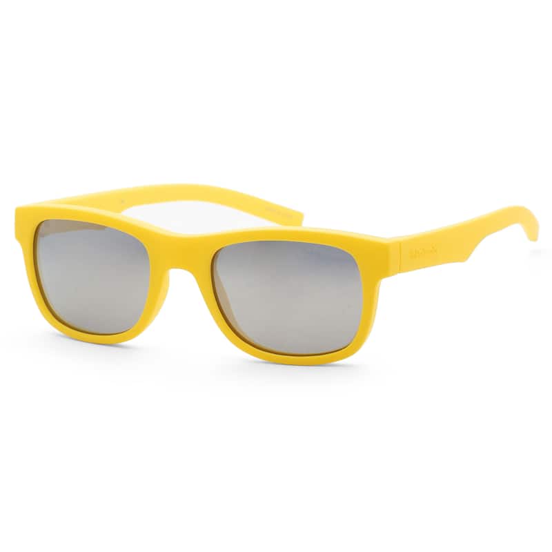 Polaroid Unisex 43mm Yellow Sunglasses