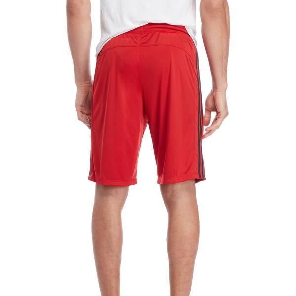Shop Adidas Scarlet Red Mens Size Xl D2m 3 Stripe Woven Shop Adidas Scarlet Red Mens Size Xl D2m 3 Stripe Woven