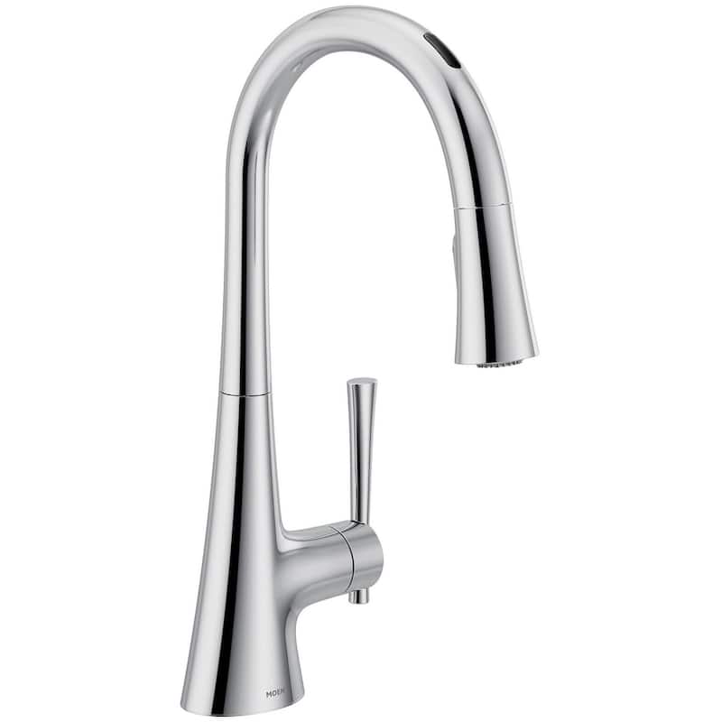 Moen Kurv Smart Faucet 1.5 GPM Single Hole Pull Down Kitchen Faucet