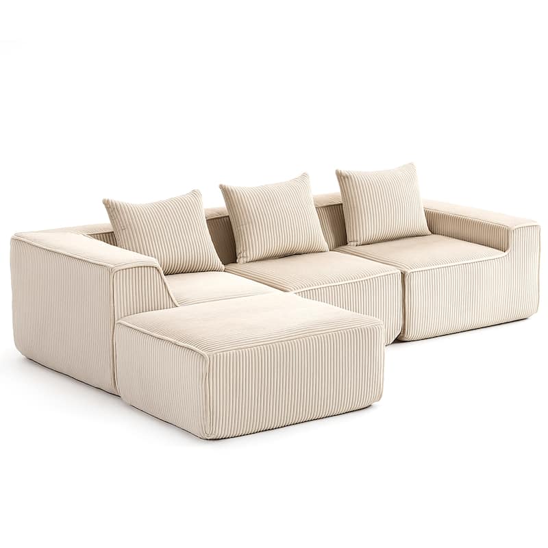 GDFStudio - Multi Person Modular Compression Sofa for Modern Living