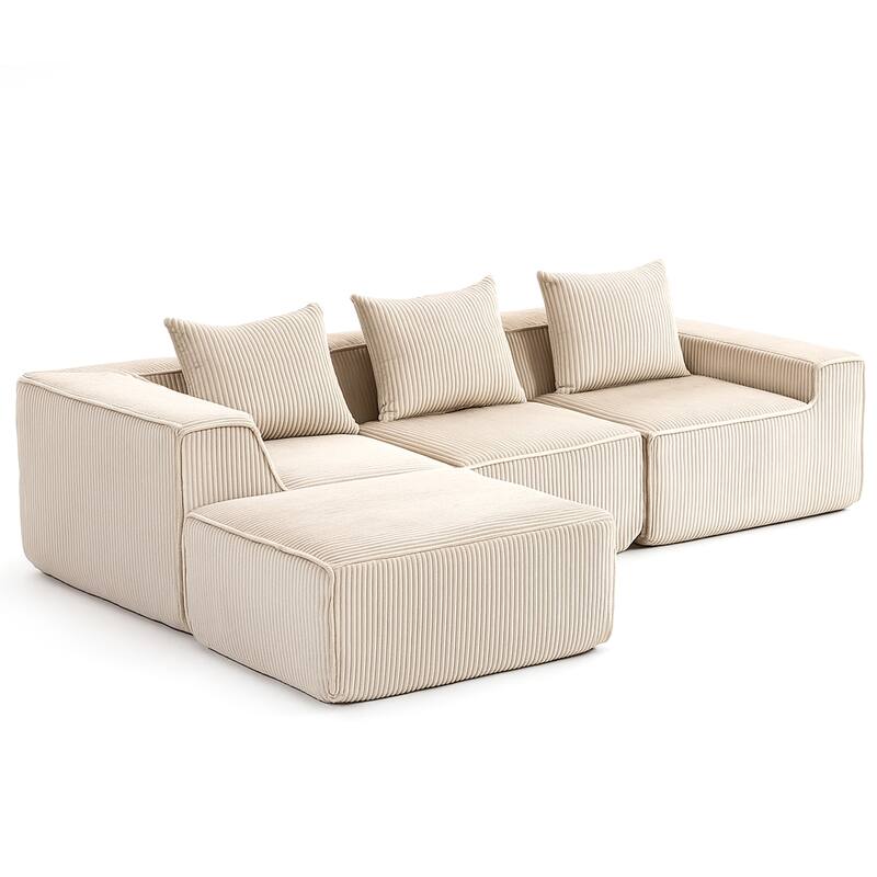 Multi Person Modular Compression Sofa That Can Be Freely