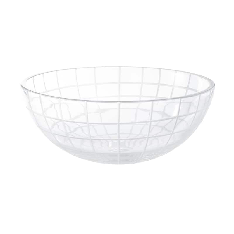 Tours 16.5" Round Glass Vessel Sink - 15.75" x 15.75" 6.3" - 15.75" x 15.75" 6.3" - White