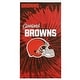 preview thumbnail 4 of 74, NFL Psychedelic Beach Towel 30" x 60" - Cleveland Browns