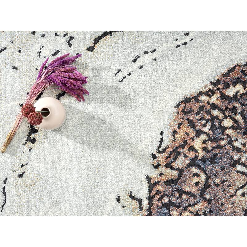 Abani Rugs Venus VNS130A Natural Stone Beige Grey Area Rug