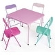preview thumbnail 6 of 4, Heritage Kids Folding Table and Chair Set Pink