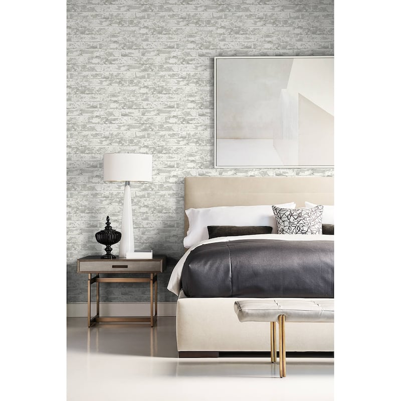 Luxe Haven Soho Brick Peel and Stick Wallpaper