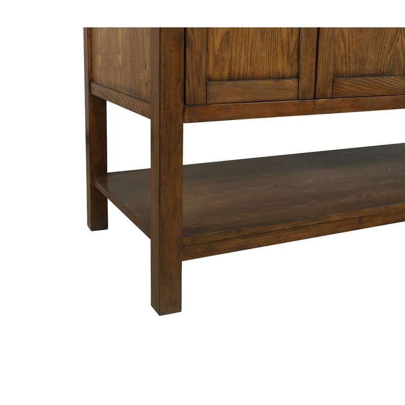 Modern 60" Double Bathroom Vanity Sink - 60"x21.5"x35"