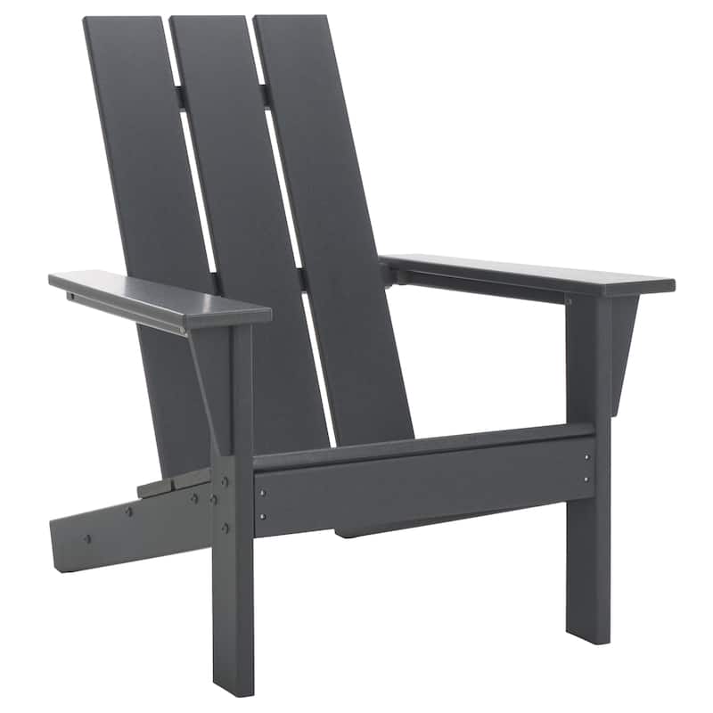 SAFAVIEH Outdoor Living All Weather Adirondack Chair - 29"W x 32"D x 33"H