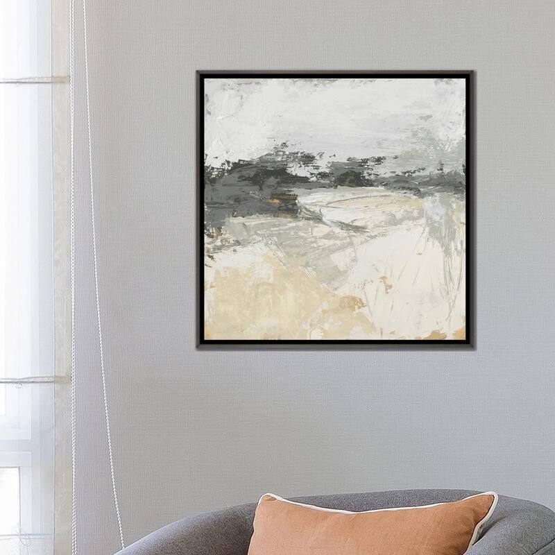 iCanvas "Wheatfield I" by June Erica Vess Framed