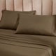 preview thumbnail 51 of 88, Superior Cotton Blend 1200 Thread Count Solid Deep Pocket Bed Sheet Set