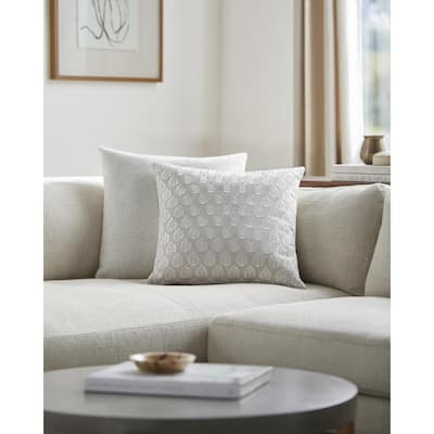 Erick Traditional Geometric Accent Pillow