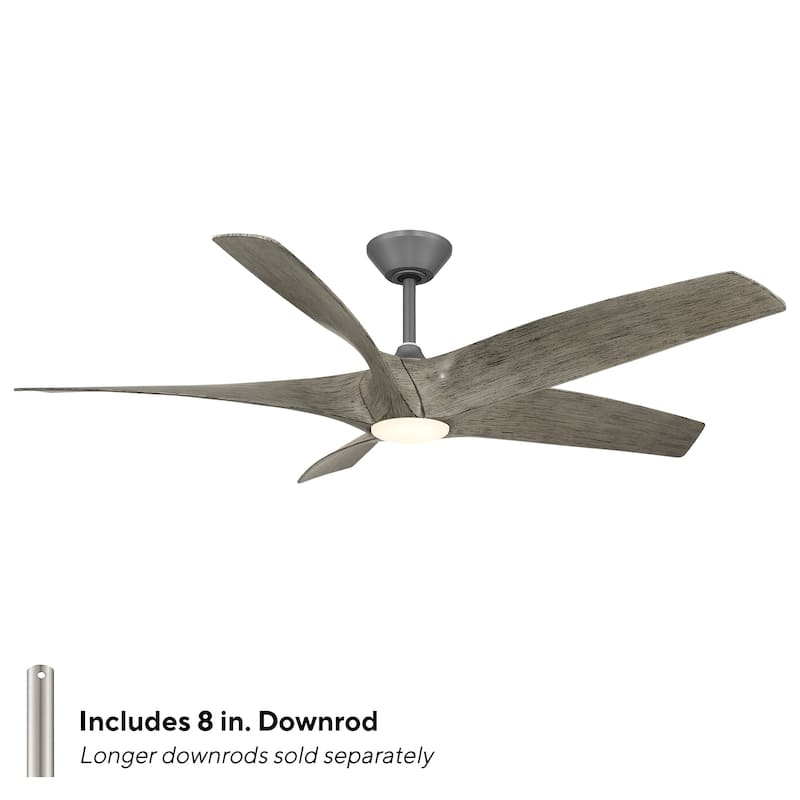 Zephyr Indoor or Outdoor 5-Blade 62in Smart Ceiling Fan - 62