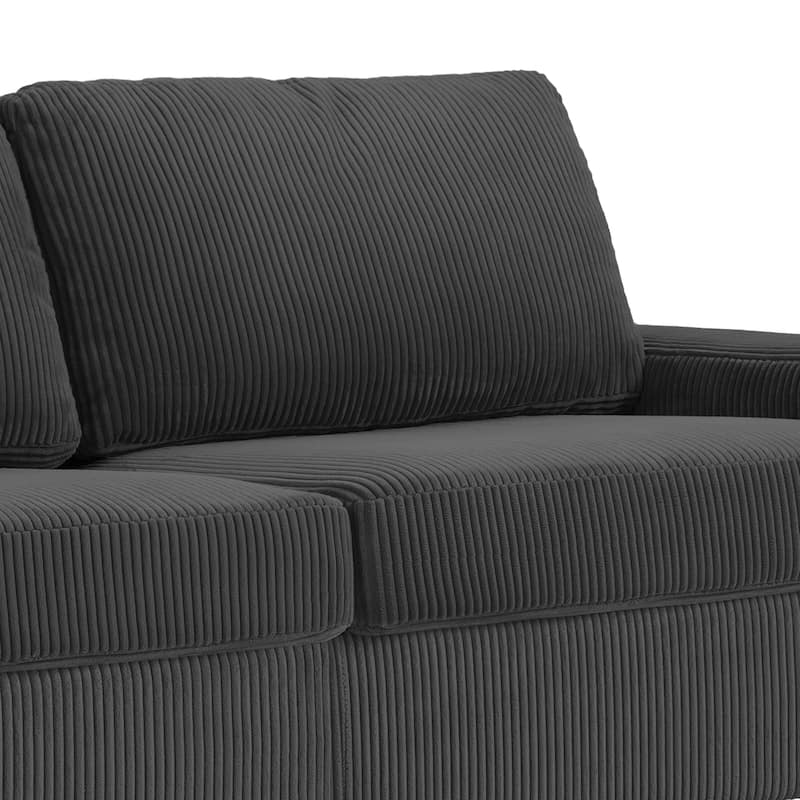 80" Sofa Couch Upholstered Loveseat for Living Room