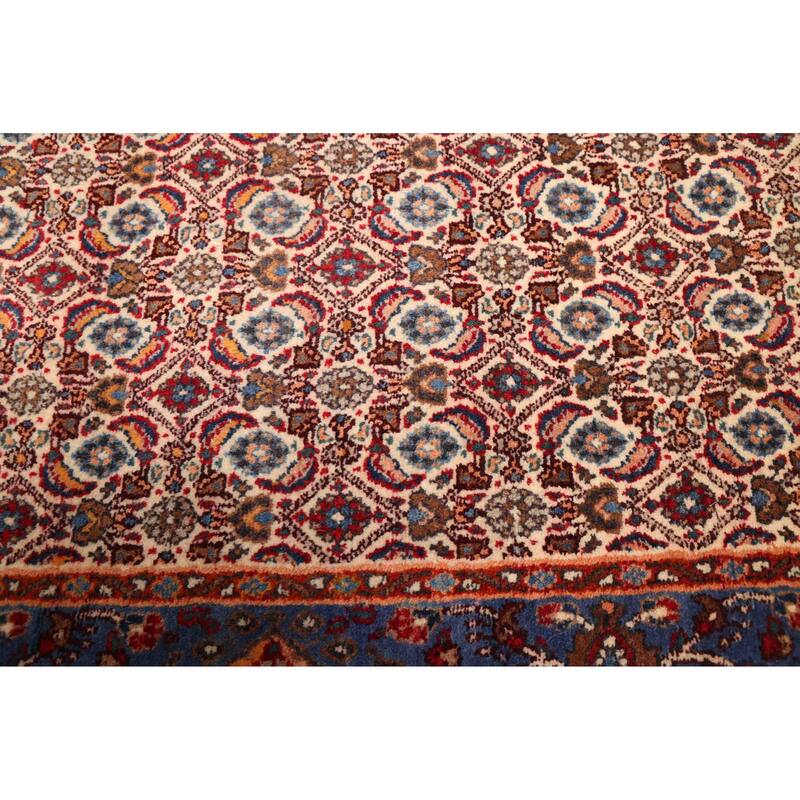 ECARPETGALLERY Hand-knotted Kayseri Cream Wool Rug - 3'5 x 10'2