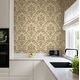 preview thumbnail 5 of 4, Seabrook Designs Berit Floral Damask Unpasted Wallpaper