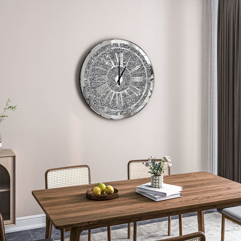 Diamond Crystal Wall Clock